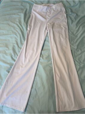 HALARA new White Boot Cut Pants, size medium.